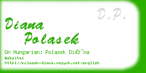 diana polasek business card